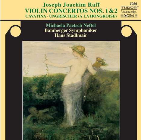 Joachim Raff (1822-1882): Violinkonzerte Nr.1 &amp; 2 (opp.161 &amp; 206), CD