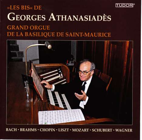Georges Athanasiades - Grand Orgue de la Basilique de Saint-Maurice, CD