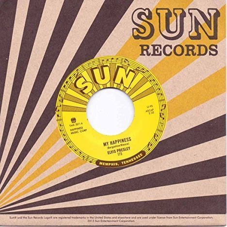 Elvis Presley: My Happiness/That's When Your Heartaches Begin, Single 7"