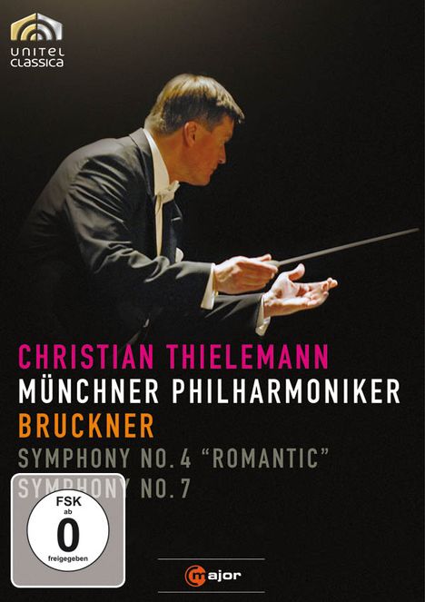 Anton Bruckner (1824-1896): Symphonien Nr.4 &amp; 7, DVD