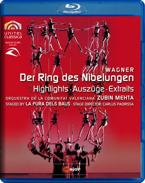 Richard Wagner (1813-1883): Der Ring des Nibelungen (Ausz.), Blu-ray Disc