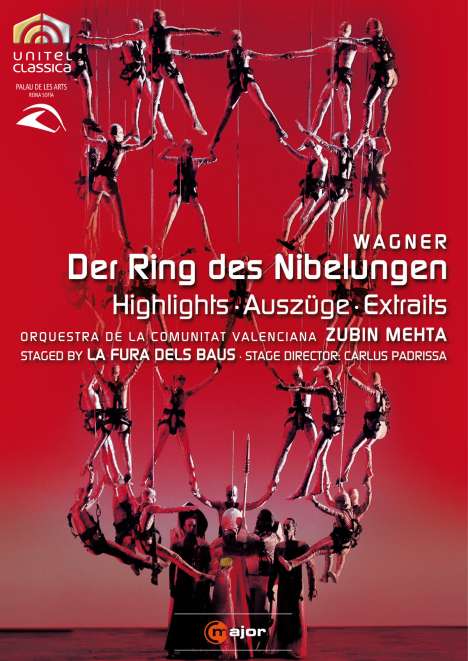 Richard Wagner (1813-1883): Der Ring des Nibelungen (Ausz.), DVD