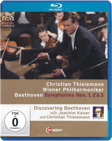 Ludwig van Beethoven (1770-1827): Discovering Beethoven (Symphonien Nr.1-3), Blu-ray Disc