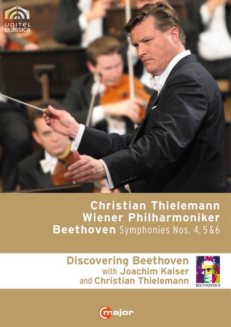 Ludwig van Beethoven (1770-1827): Discovering Beethoven (Symphonien Nr.4-6), 3 DVDs