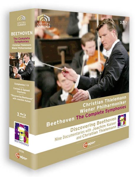 Ludwig van Beethoven (1770-1827): Discovering Beethoven (Symphonien Nr.1-9), 3 Blu-ray Discs