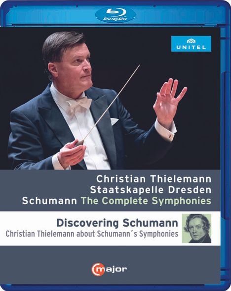 Robert Schumann (1810-1856): Symphonien Nr.1-4, Blu-ray Disc