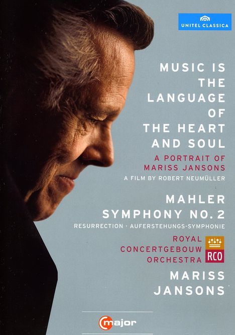 Mariss Jansons - Music is the Language of the Heart &amp; Soul, 2 DVDs