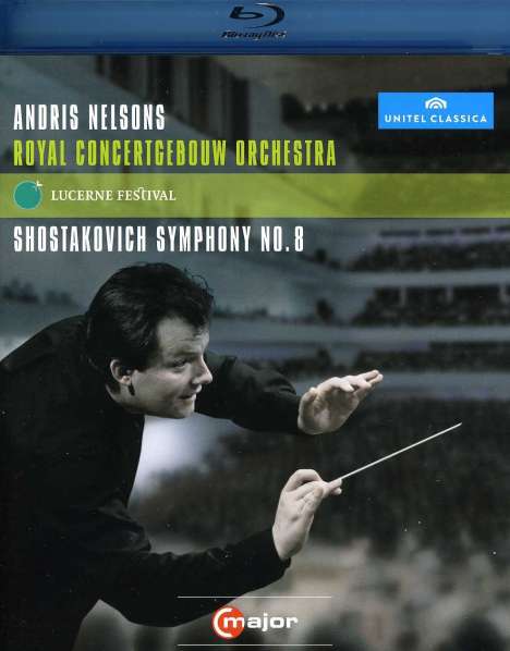 Dmitri Schostakowitsch (1906-1975): Symphonie Nr.8, Blu-ray Disc
