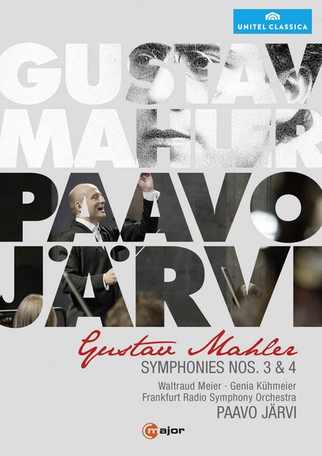 Gustav Mahler (1860-1911): Symphonie Nr. 3 &amp; 4, 2 DVDs