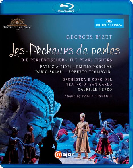 Georges Bizet (1838-1875): Les Pecheurs de Perles, Blu-ray Disc