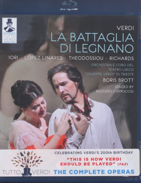 Giuseppe Verdi (1813-1901): Tutto Verdi Vol.13: La Battaglia di Legnano (Blu-ray), Blu-ray Disc