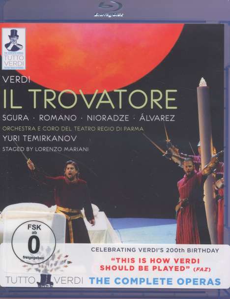 Giuseppe Verdi (1813-1901): Tutto Verdi Vol.17: Il Trovatore (Blu-ray), Blu-ray Disc
