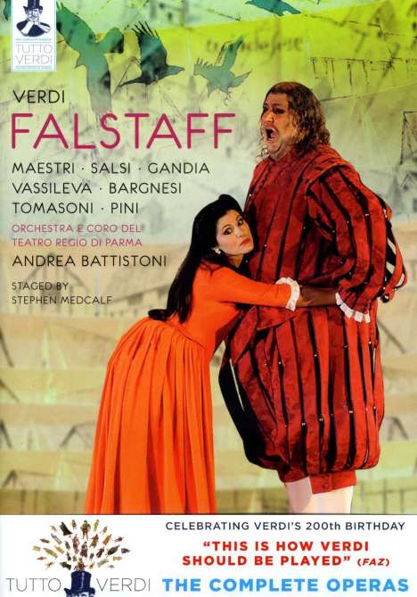 Giuseppe Verdi (1813-1901): Tutto Verdi Vol.26: Falstaff (DVD), DVD