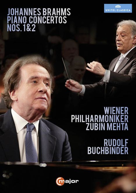 Johannes Brahms (1833-1897): Klavierkonzerte Nr.1 &amp; 2, DVD