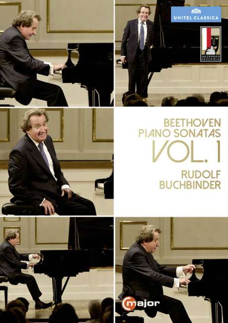 Ludwig van Beethoven (1770-1827): Klaviersonaten Vol.1 (Mitschnitte von den Salzbuger Festspielen 2014), 2 DVDs