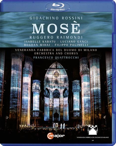 Gioacchino Rossini (1792-1868): Mose, Blu-ray Disc
