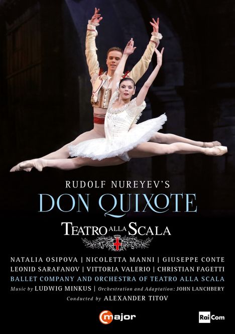 Rudolf Nureyevs Don Quichotte, DVD