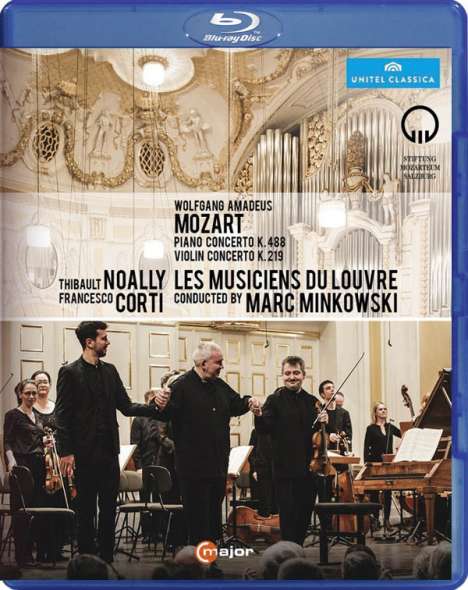 Marc Minkowski at Mozartwoche Salzburg 2015, Blu-ray Disc