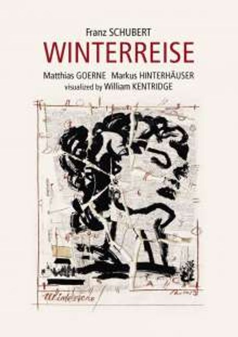 Franz Schubert (1797-1828): Winterreise D.911 (Visualisiert von William Kentridge), Blu-ray Disc