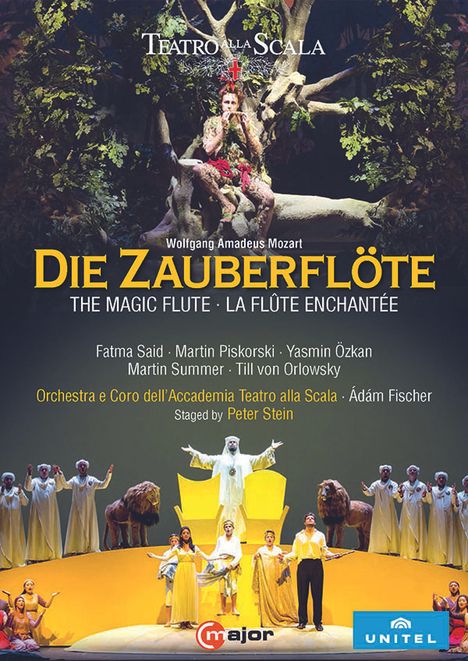 Wolfgang Amadeus Mozart (1756-1791): Die Zauberflöte, DVD