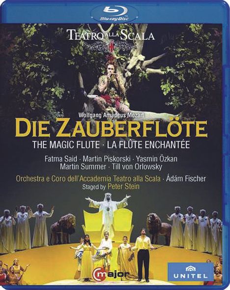 Wolfgang Amadeus Mozart (1756-1791): Die Zauberflöte, Blu-ray Disc