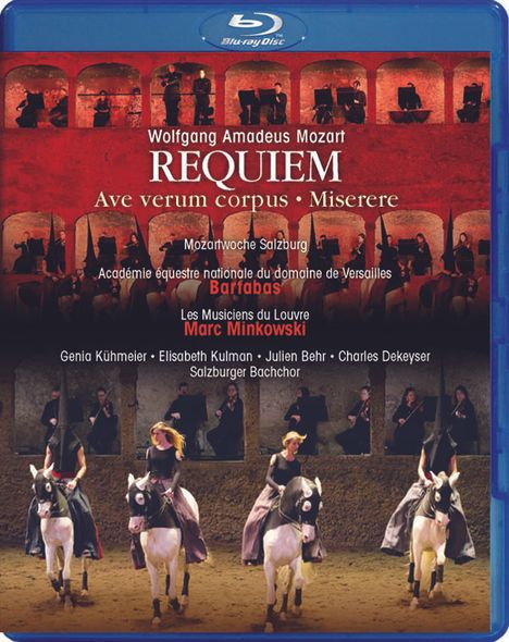 Wolfgang Amadeus Mozart (1756-1791): Requiem KV 626 (in der Felsenreitschule Salzburg), Blu-ray Disc
