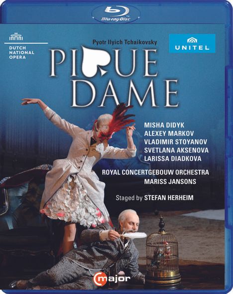 Peter Iljitsch Tschaikowsky (1840-1893): Pique Dame, Blu-ray Disc