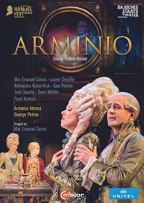 Georg Friedrich Händel (1685-1759): Arminio, 2 DVDs