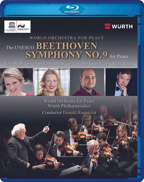 Ludwig van Beethoven (1770-1827): Symphonie Nr.9, Blu-ray Disc