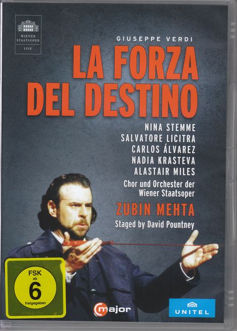 Giuseppe Verdi (1813-1901): La Forza del Destino, DVD