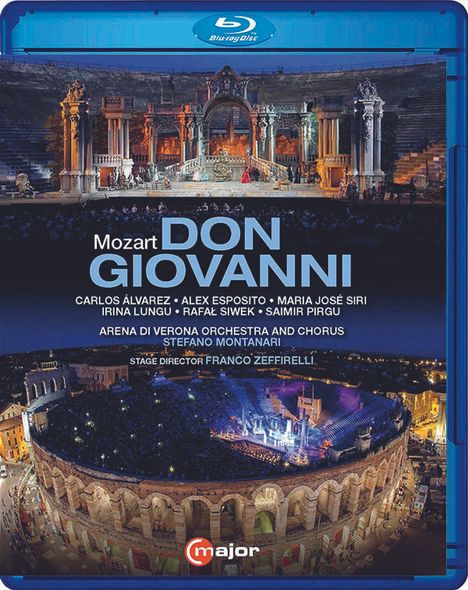 Wolfgang Amadeus Mozart (1756-1791): Don Giovanni, Blu-ray Disc