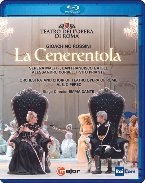 Gioacchino Rossini (1792-1868): La Cenerentola, Blu-ray Disc
