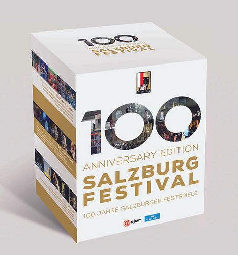 100 Anniversary Edition Salzburg Festival - 100 Jahre Salzburger Festspiele, 17 DVDs