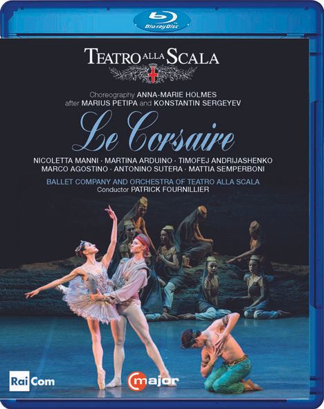 Ballet Company of Teatro alla Scala: Le Corsaire, Blu-ray Disc