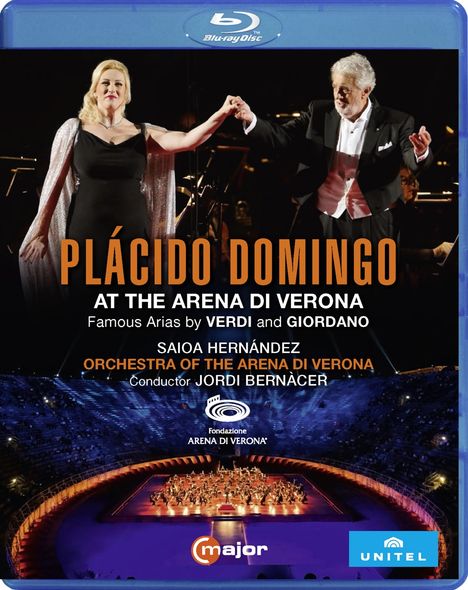 Placido Domingo at the Arena di Verona, Blu-ray Disc