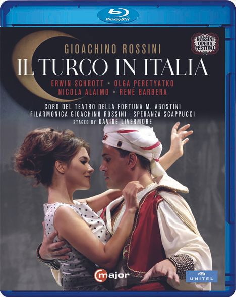 Gioacchino Rossini (1792-1868): Il Turco in Italia, Blu-ray Disc