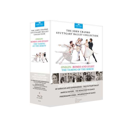 The John Cranko Stuttgart Ballet Collection, 4 Blu-ray Discs