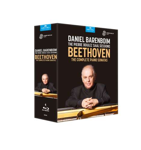 Ludwig van Beethoven (1770-1827): Klaviersonaten Nr.1-32, 4 Blu-ray Discs