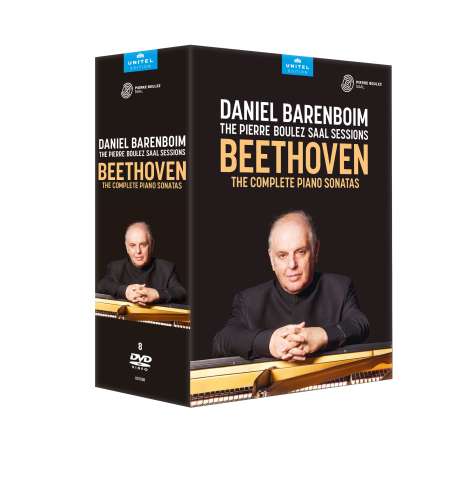 Ludwig van Beethoven (1770-1827): Klaviersonaten Nr.1-32, 8 DVDs