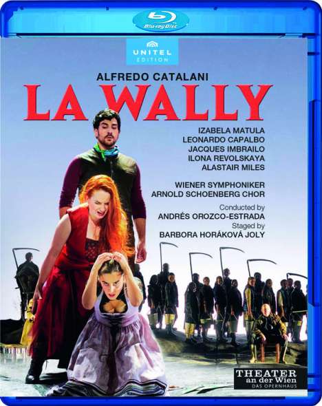 Alfredo Catalani (1854-1893): La Wally, Blu-ray Disc