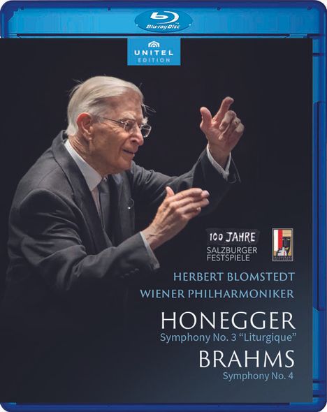 Herbert Blomstedt &amp; Wiener Philharmoniker at Salzburg Festival 2021, Blu-ray Disc