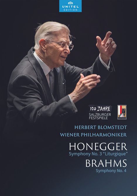 Herbert Blomstedt &amp; Wiener Philharmoniker at Salzburg Festival 2021, DVD