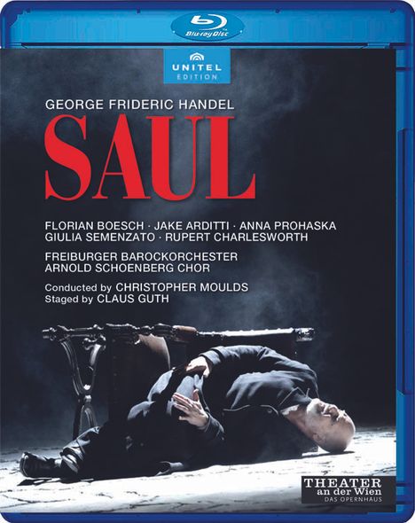 Georg Friedrich Händel (1685-1759): Saul, Blu-ray Disc