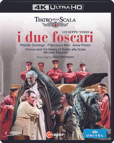 Giuseppe Verdi (1813-1901): I due Foscari (4K Ultra-HD), Ultra HD Blu-ray