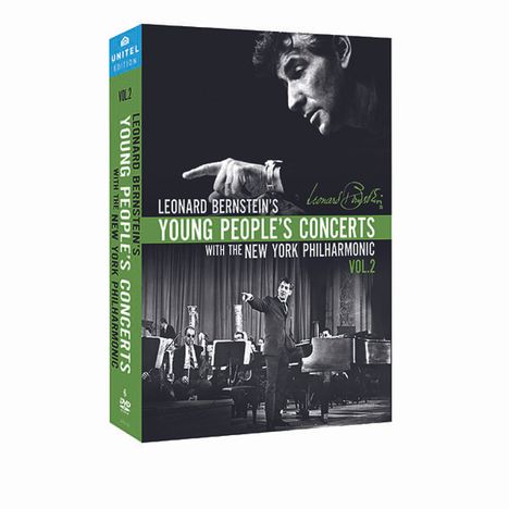 Leonard Bernstein - Young People's Concerts with the New York Philharmonic Vol.2, 7 DVDs