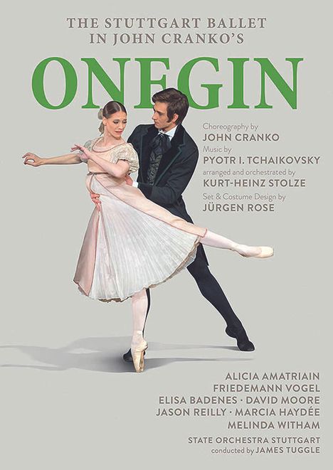 The Stuttgart Ballet - John Cranko's Onegin, DVD
