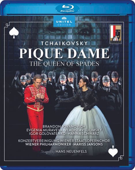 Peter Iljitsch Tschaikowsky (1840-1893): Pique Dame, Blu-ray Disc