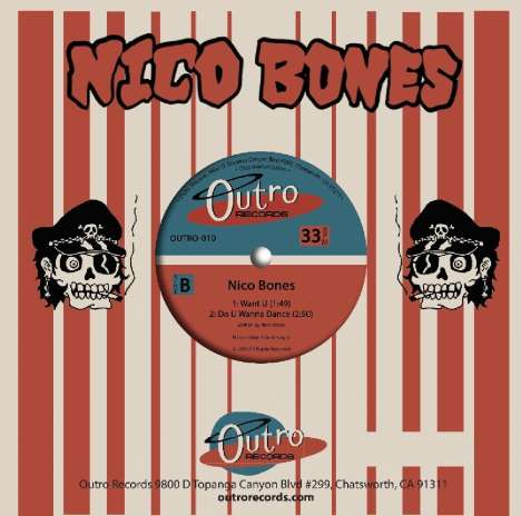 King Flamingo Vs Nico Bones: King Flamingo Vs Nico Bones, Single 7"