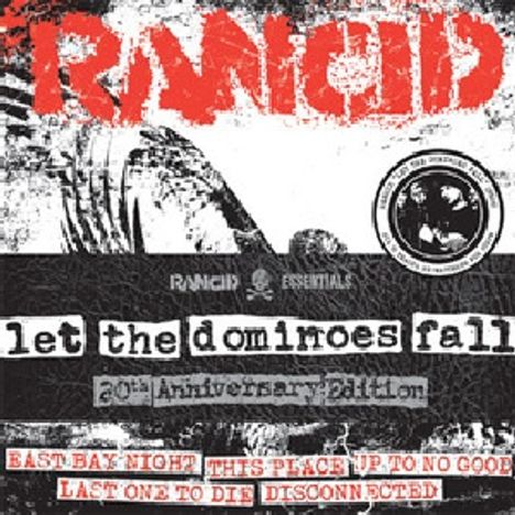 Rancid: Let The Dominoes Fall (remastered) (Limited Edition) (White Vinyl), 8 Singles 7"