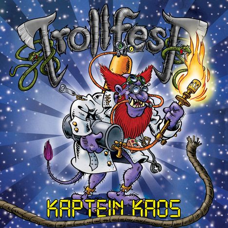 Trollfest: Kaptein Kaos (Limited-Edition), 1 CD und 1 DVD